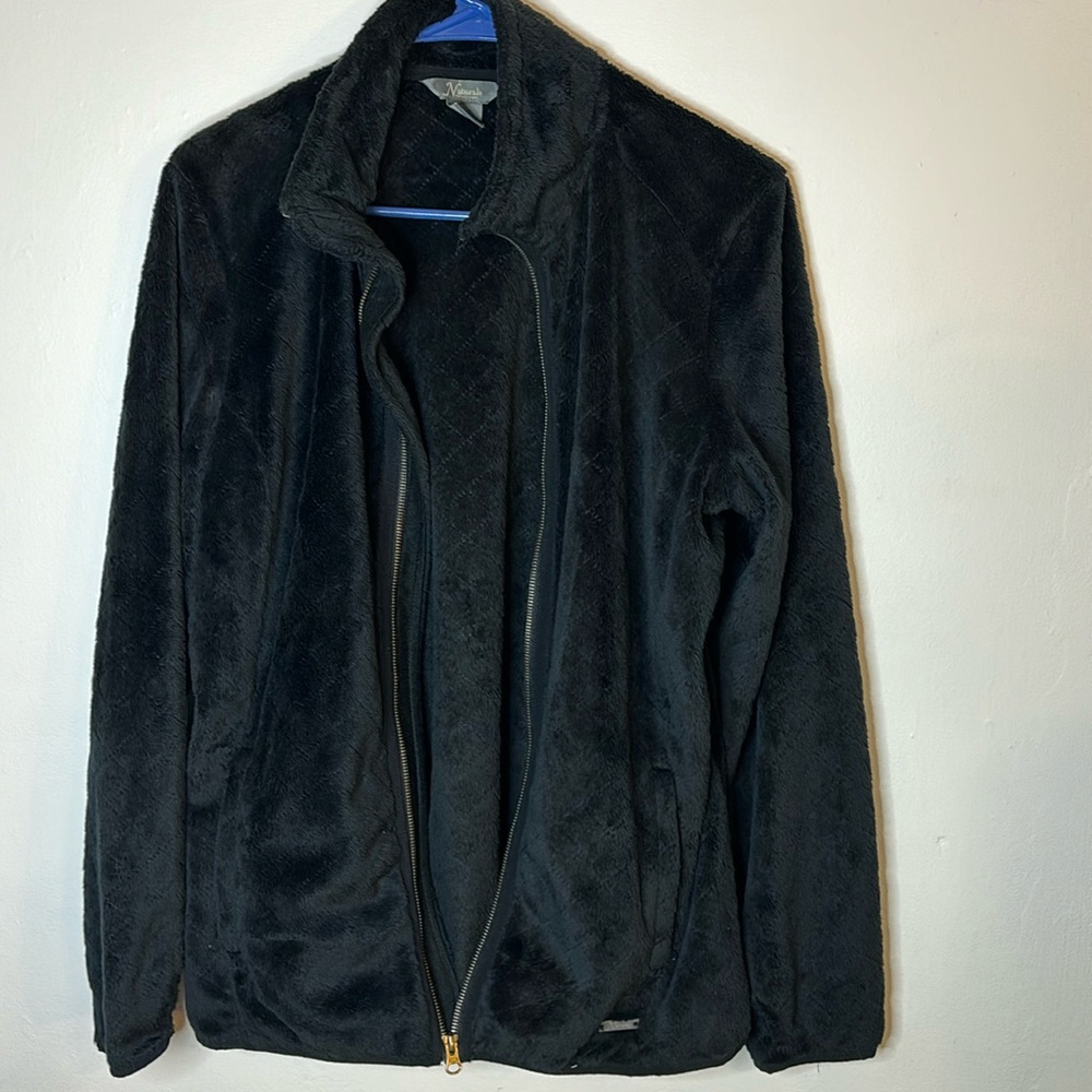 Naturals Black Jacket Like New Size M